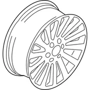 Wheel Rim 8.5 X 20 Style 1