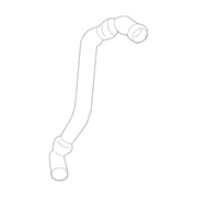 Engine Coolant Hose Tube <br>ATF Cooling Hoses carries permanent Coolant, or antifreeze, throughout the Engine, heater
