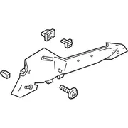 Interior Quarter Panel Trim Package Tray Support - Left, Rear