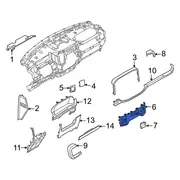 Instrument Panel Trim Bracket