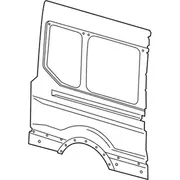Quarter Panel Body Side - Right, Rear, Outer (All Long)