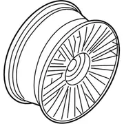 Wheel Rim 22 X 9.5 Style 1