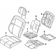 Pad Seat Cushion - Right, Front