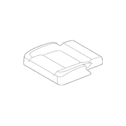 Seat Cover Cushion - Left, Rear