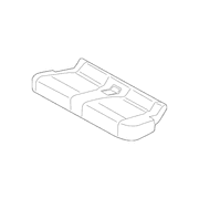 Seat Cover Cushion - Left, Rear (King Ranch)