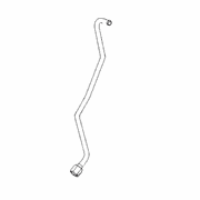 Delta Pressure Tube - 180 Degree - 14L DDEC V EPA04
