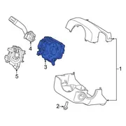 Steering Column Switch Housing - Center (BEV, Performance, MT)