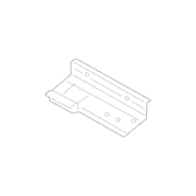 Frame Side Member Crossmember Axle Mounting - Rear, Center