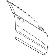 Door Outer Panel - Left, Front,