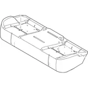 Seat Cushion Pad - Rear