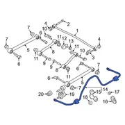 Suspension Stabilizer Bar - Rear
