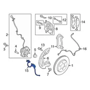 Brake Hydraulic Hose - Front
