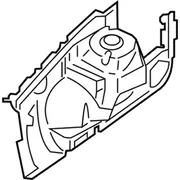 Fender Apron Wheelhousing Panel - Right, Front, Inner
