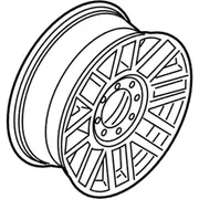 Wheel Rim 20 X 8 Cast Alum Polished