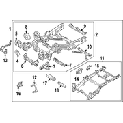 Spring Shackle Bracket SPRIN Leaf <br>Leaf - Right, Rear (XL, XLT)