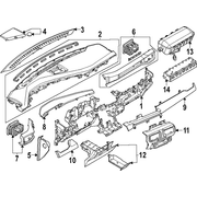 Panel Instrument Trim Pad <br>Instrument Race