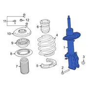 Suspension Strut Shock Absorber - Front