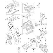 And Rocker Arms Collets - 1.5L