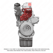 Long Block Engine for MBE 4000 12.8L EPA04 with Manual Transmission