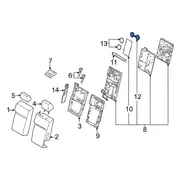Seat Armrest Cup Holder - Front