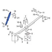 Suspension Shock Absorber - Rear