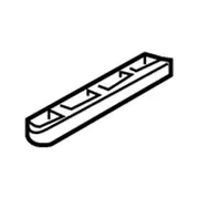Roof Luggage Carrier Side Rail Bracket Support - Left (Special Edition Pack)