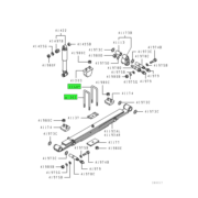 Mitsubishi FUSO Parts | Rear Suspension | Rear Suspension for