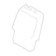 Seat Back Cushion Cover - Right, Rear