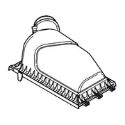 Air Cleaner Cover Filter Housing - 2.0L
