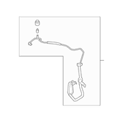 AIR CONDITIONING (A/C) Refrigerant Liquid Hose Tube Pipe (TREMOR PACK)