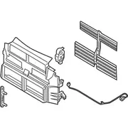 Radiator Shutter Control Active Grille - 1.0L (6-MT)