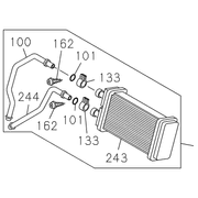 Oil Tube Support Bracket