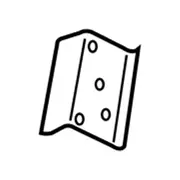 Body B-Pillar Reinforcement Bracket - Right, Inner