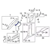 Interior Grab Bar Assist Handle - Right