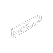 Seat Frame Trim Panel Cover - Rear