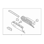 Glove Box Compartment (XLT)