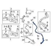 Tube Radiator Coolant Hose