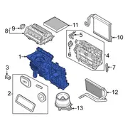 Housing Air Conditioning (A/C) Evaporator Core and Case