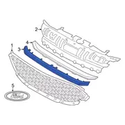 Panel Finish Grille Molding filler <br>Grille - Front, Outer (Plug In Hybrid, ST Line)