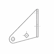 Starter Support Bracket for S60 14L EPA07