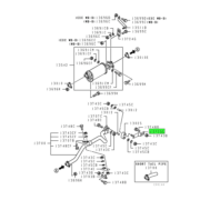 BRACKET,EXHAUST TAIL PIPE CLAMP 1