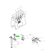 BOLT,FUEL INJECTION NOZZLE 1