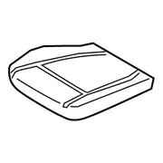Seat Cover Cushion - Left, Front (XL)