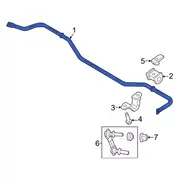 Stabilizer Bar <br>Suspension STABILIZE Anti Sway Suspension 19 X 10.5 CF FT/19 11 RR,