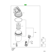 FUEL FILTER ASSY 1