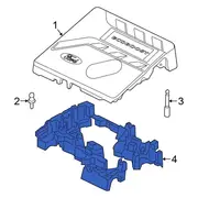 Engine Cover Insulator - 1.5L