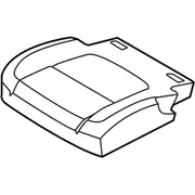 Seat Cover Cushion - Right, Rear