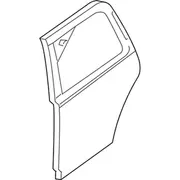 Door Shell Complete Panel - Left, Rear (Extended Wagon)
