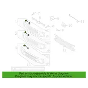 Bumper Impact Absorber Isolator - Front