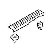 Door Sill Plate Scuff - Left, Back